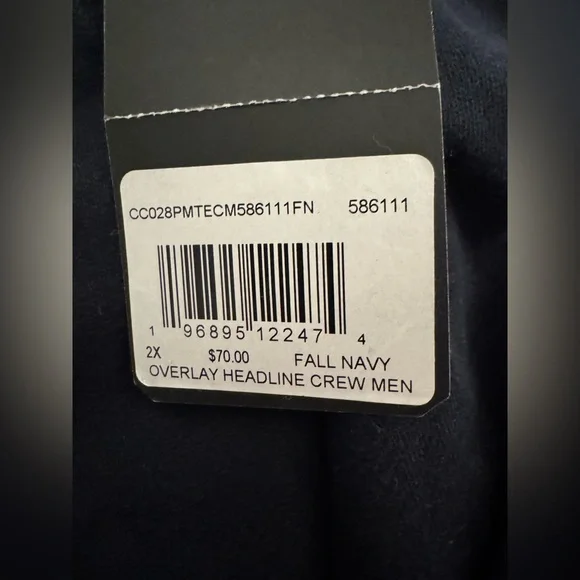 NWT '47 Brand Michigan Wolverines Men's Overlay Headline Sweatshirt 2XL $70 MSRP - Picture 3 of 8